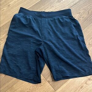 Lululemon Men's Blue Marled Athletic Shorts